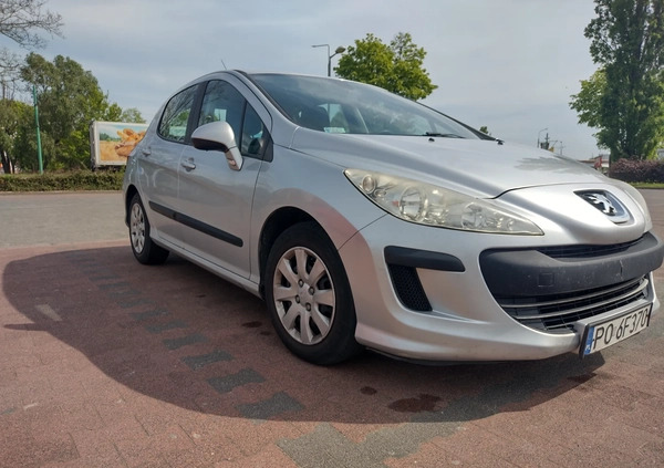 peugeot Peugeot 308 cena 12950 przebieg: 170000, rok produkcji 2010 z Poznań